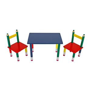 Детский комплект стол + 2 стула PASTELKY