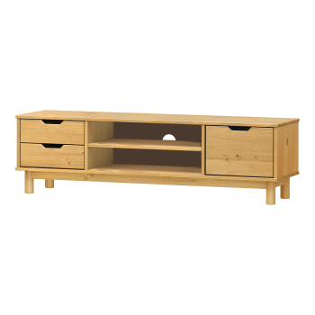 TV stolek 1 dveře + 2 zásuvky BONITO 2 vosk