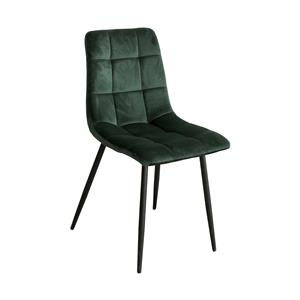 Обеденный стул BERGEN зеленый бархат
