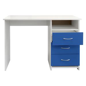 Письменный стол 44 синий/белый