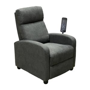 Массажное кресло DELUXE серый