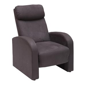 Кресло TOLEDO коричневое из микрофибры K74