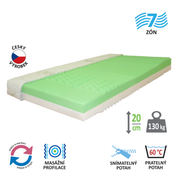 Матрас с чехлом IDEA PARTNER 140x200x20 M19