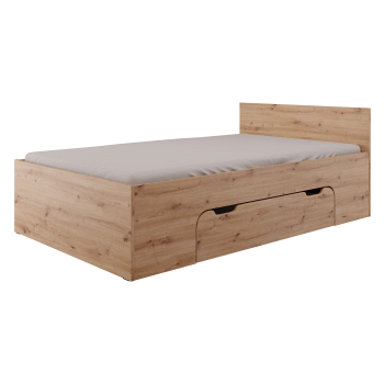 Jednolůžko NEST 120x200 dub Artisan
