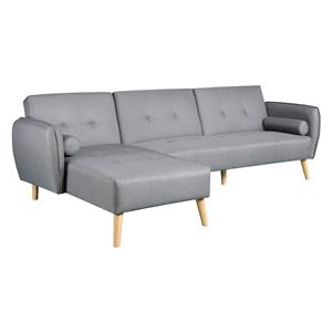 Угловой диван SANTORINI серый